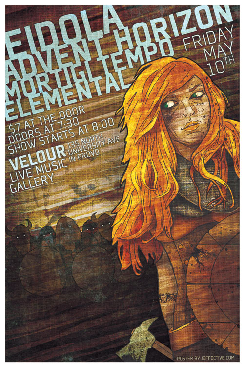 Eidola Poster Illustration